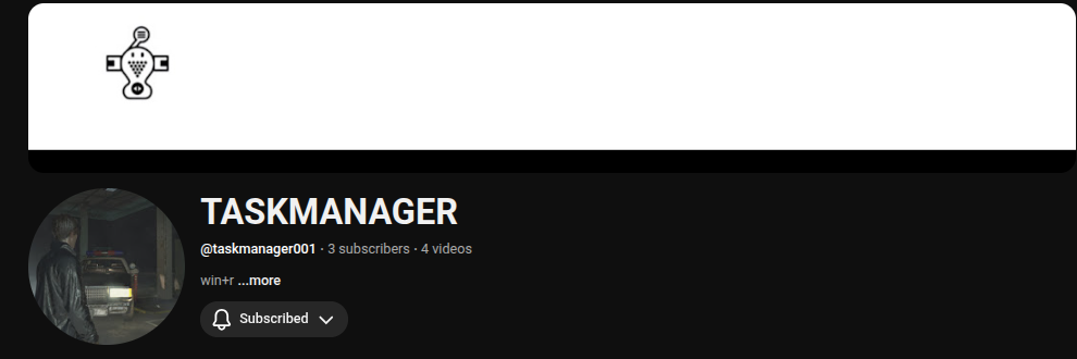 TASKMANAGER YouTube Channel Preview